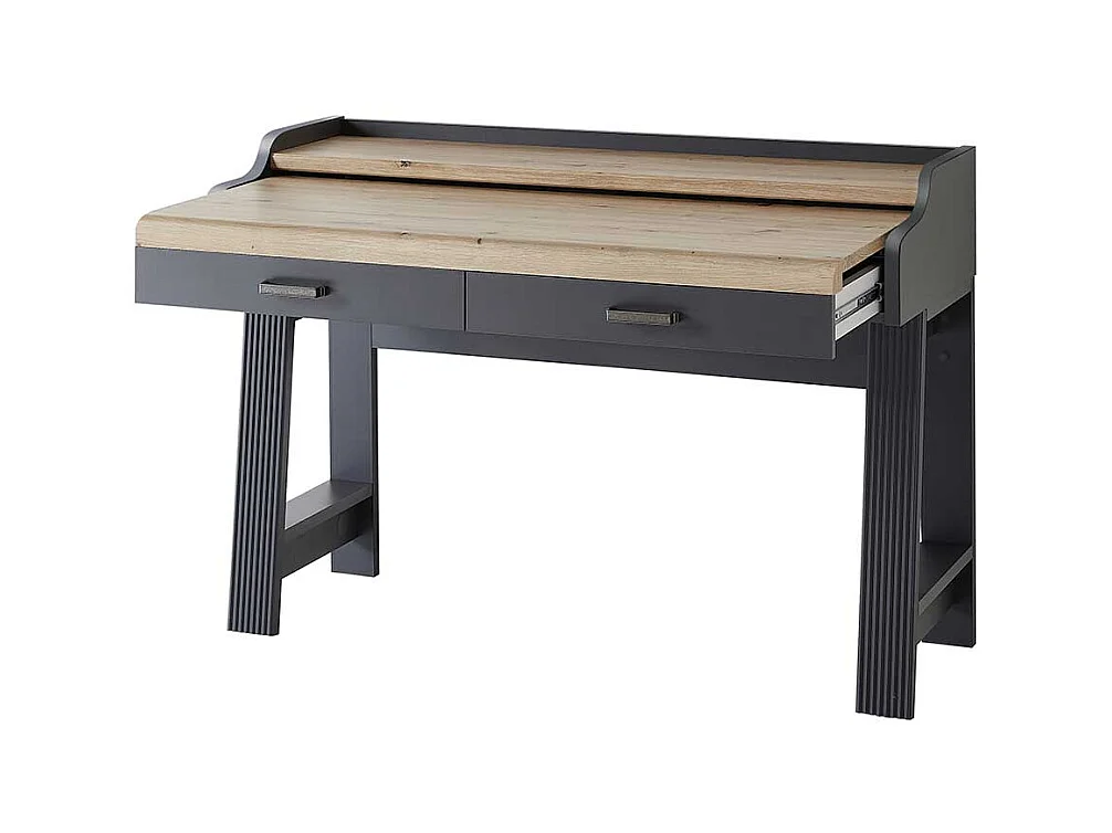 Computerschreibtisch mit Bildschirmaufsatz Plattenauszug