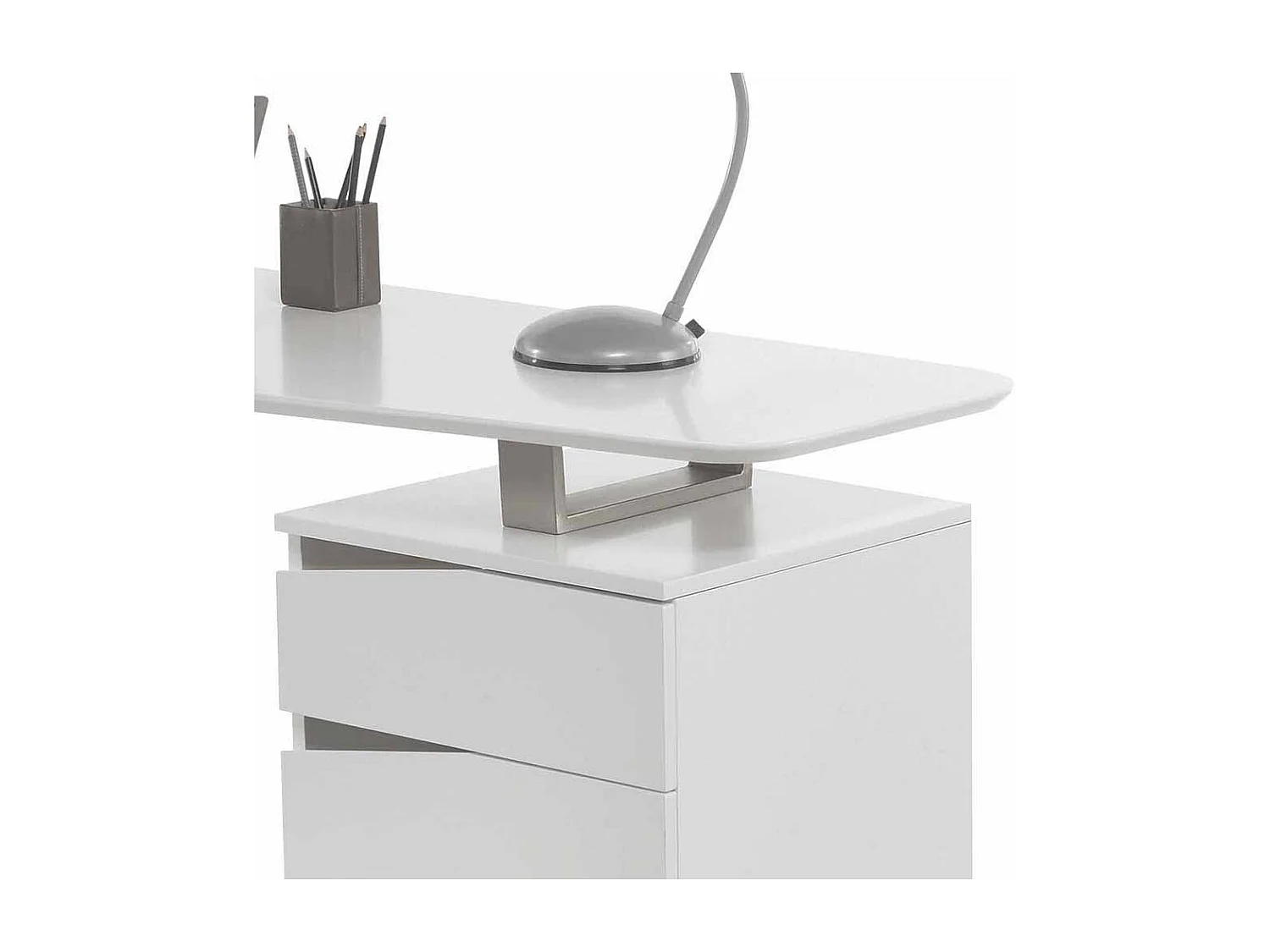 Bürotisch in Weiß 150 cm