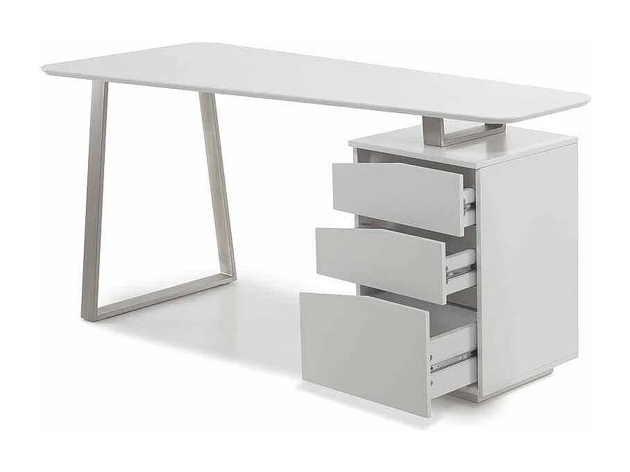 Bürotisch in Weiß 150 cm