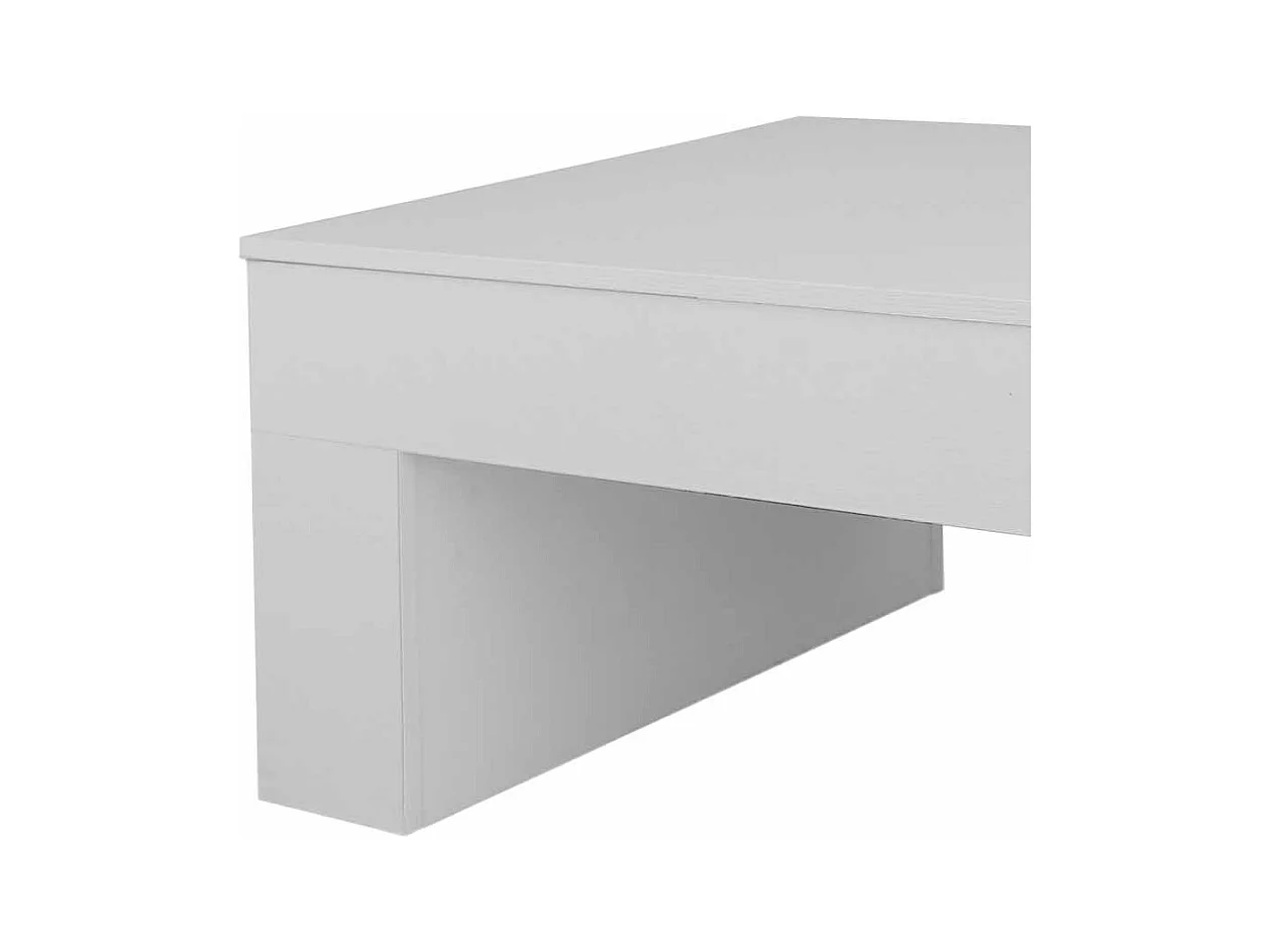 Couchtisch in Weiß hochklappbar