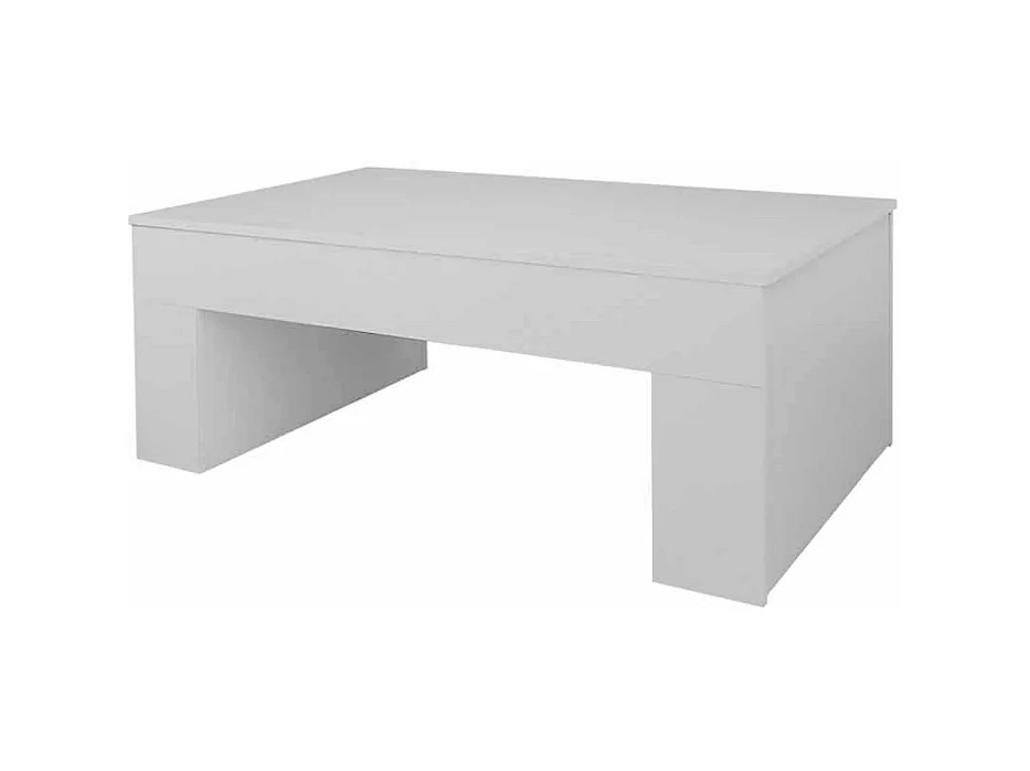 Couchtisch in Weiß hochklappbar