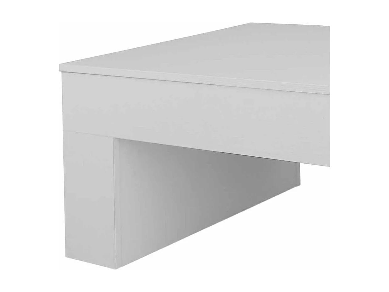 Couchtisch in Weiß hochklappbar