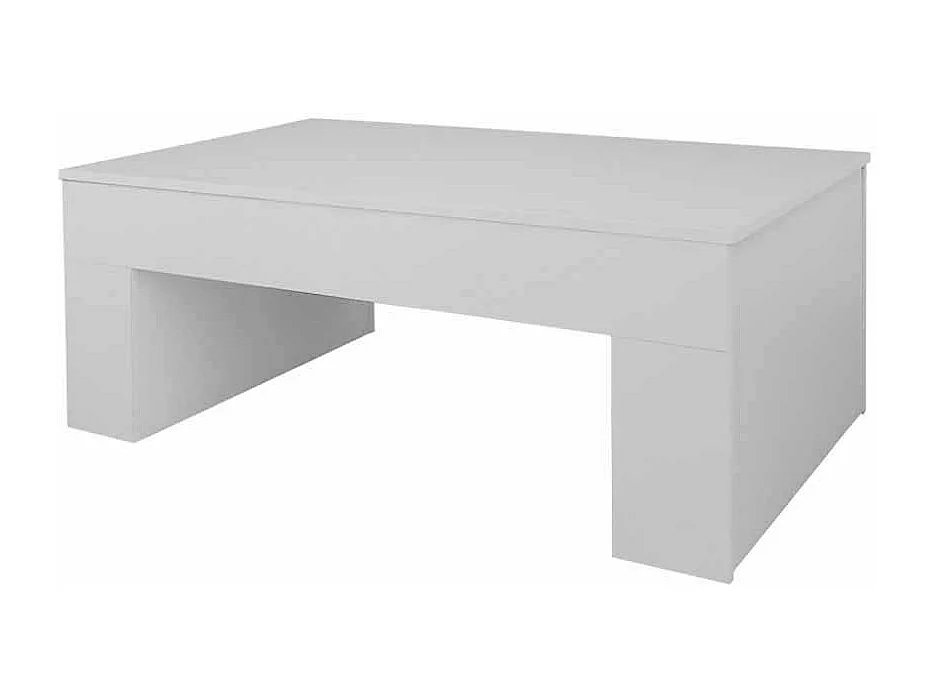 Couchtisch in Weiß hochklappbar