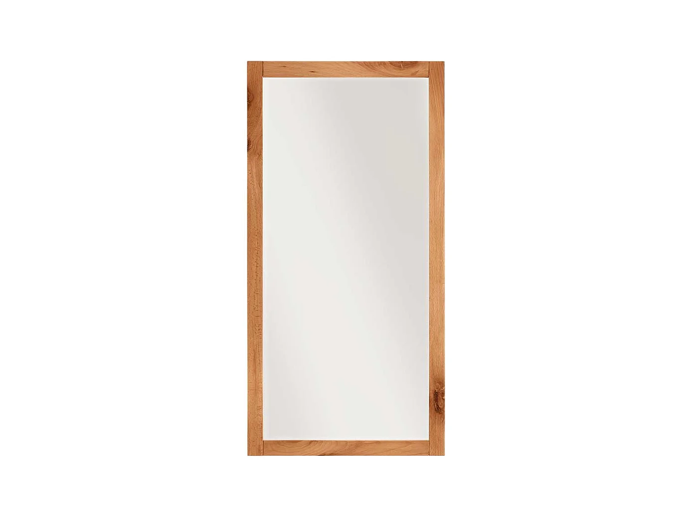 Garderoben Wandspiegel mit Holzrahmen Kernbuche Massivholz