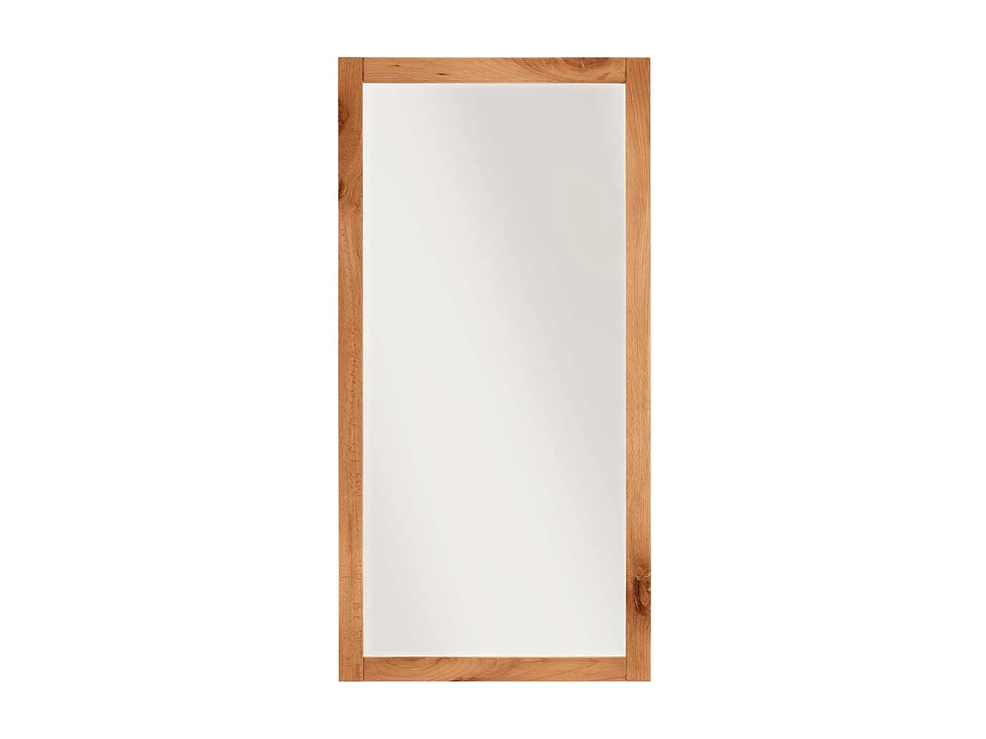 Garderoben Wandspiegel mit Holzrahmen Kernbuche Massivholz