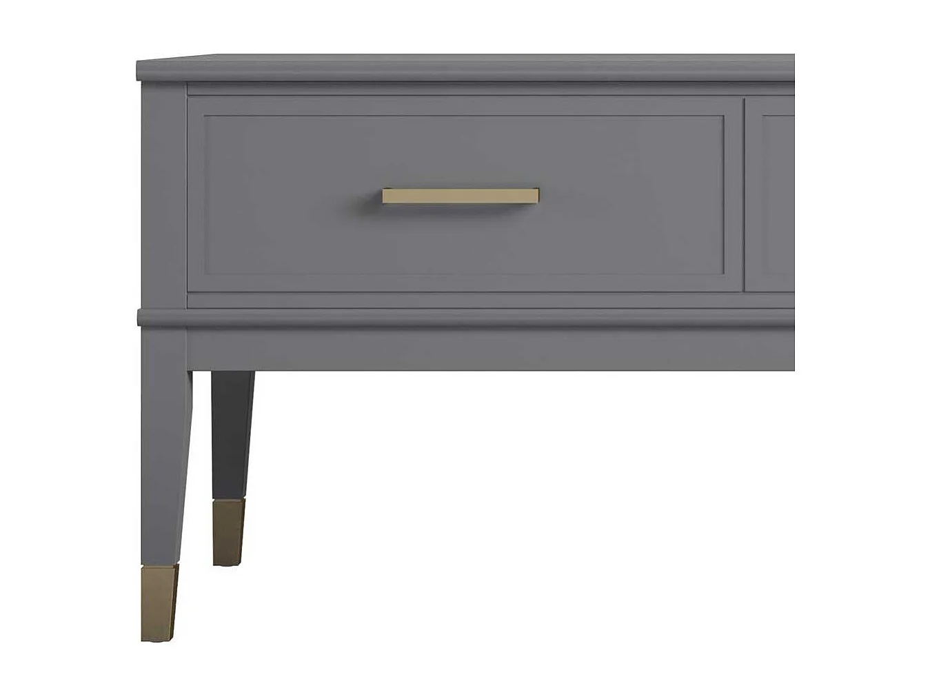 Verstellbarer Couchtisch in Grau hochklappbarer Tischplatte