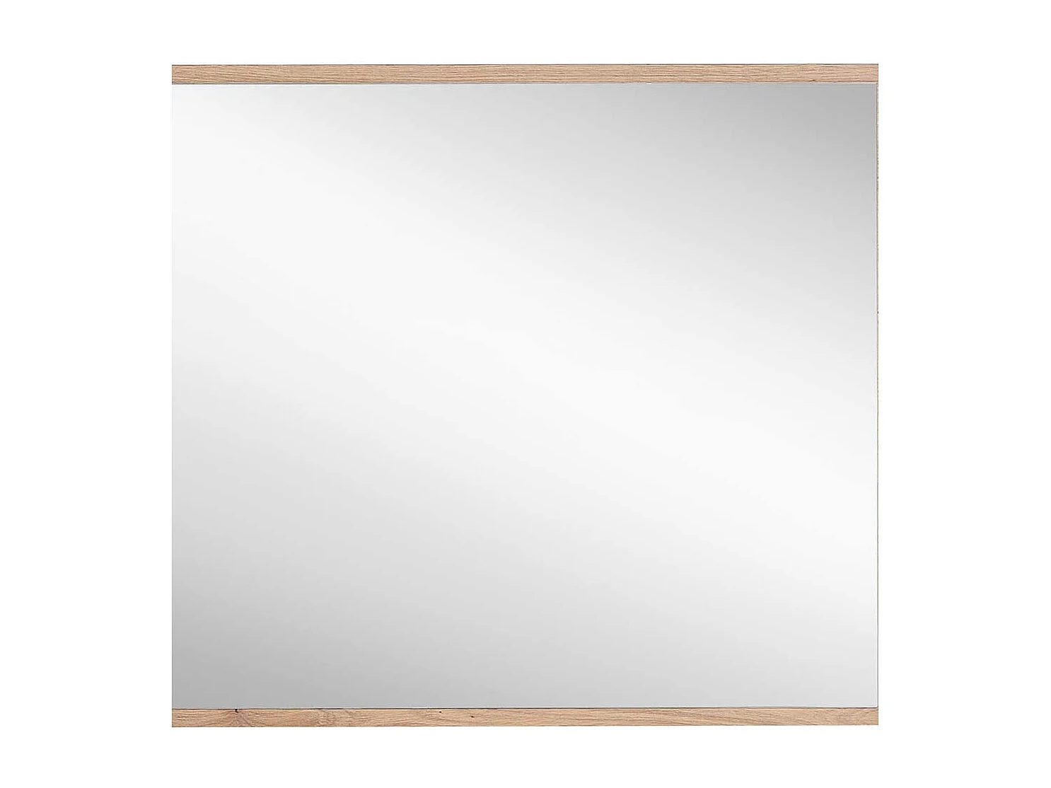 Dielenspiegel in Wildeichefarben 80 cm breit