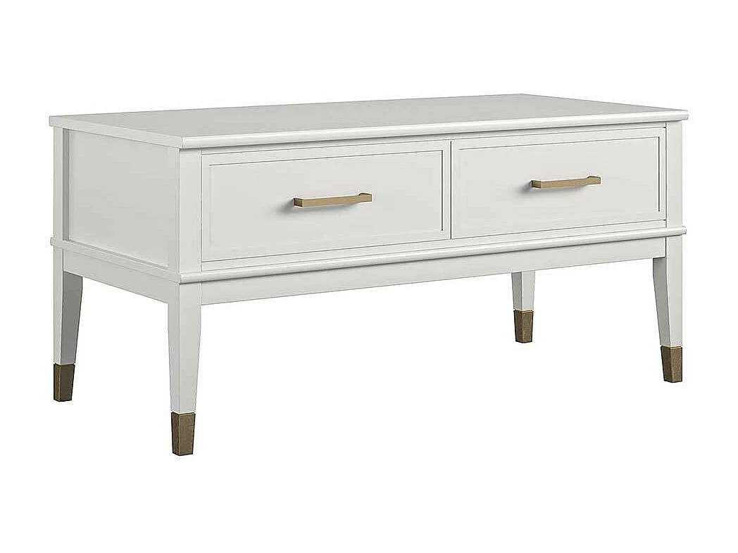 Couchtisch Platte hochklappbar im Landhausstil 106 cm breit