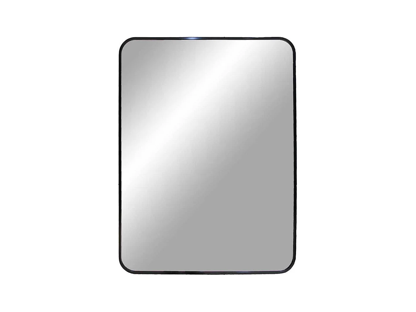 Garderobenspiegel 70 cm hoch Metallrahmen