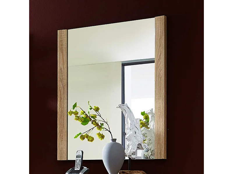 Garderobenspiegel in Eiche Sonoma modern