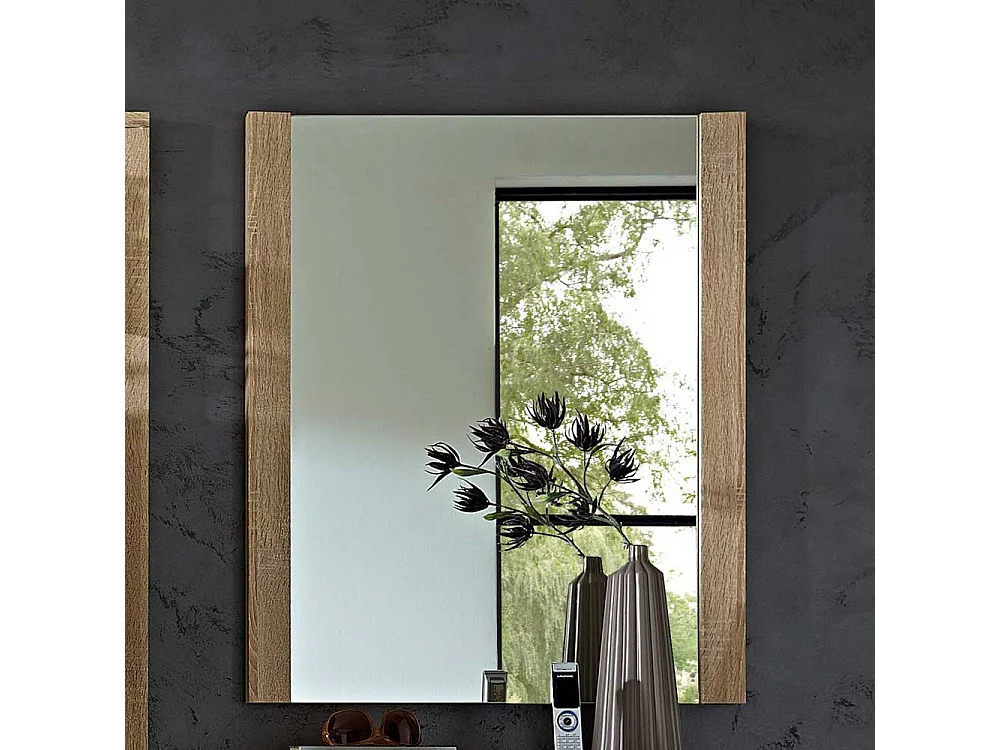 Garderobenspiegel in Eiche Sonoma modern