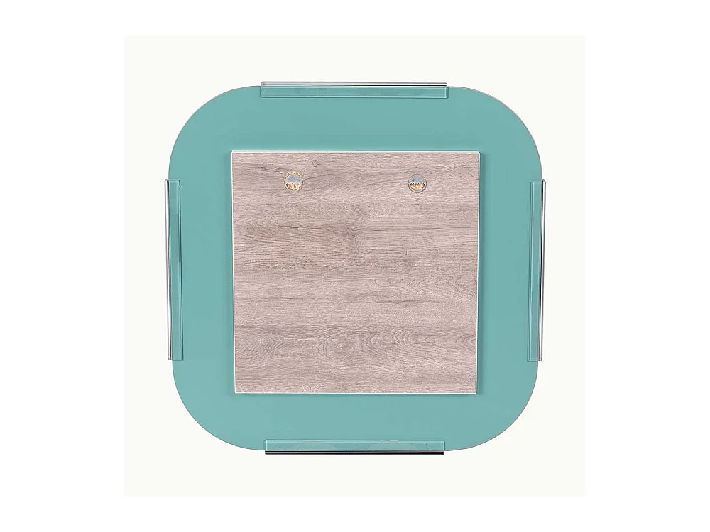 Wandspiegel mit Glasrahmen Retrostil