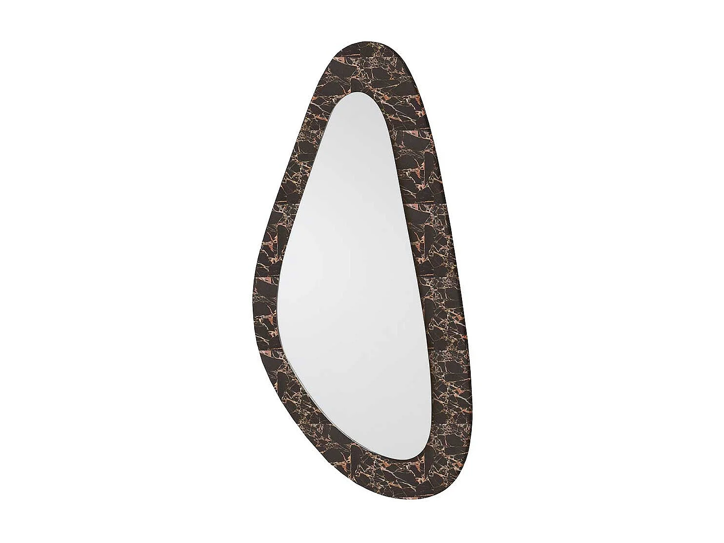 Wandspiegel mit Steinrahmen modern