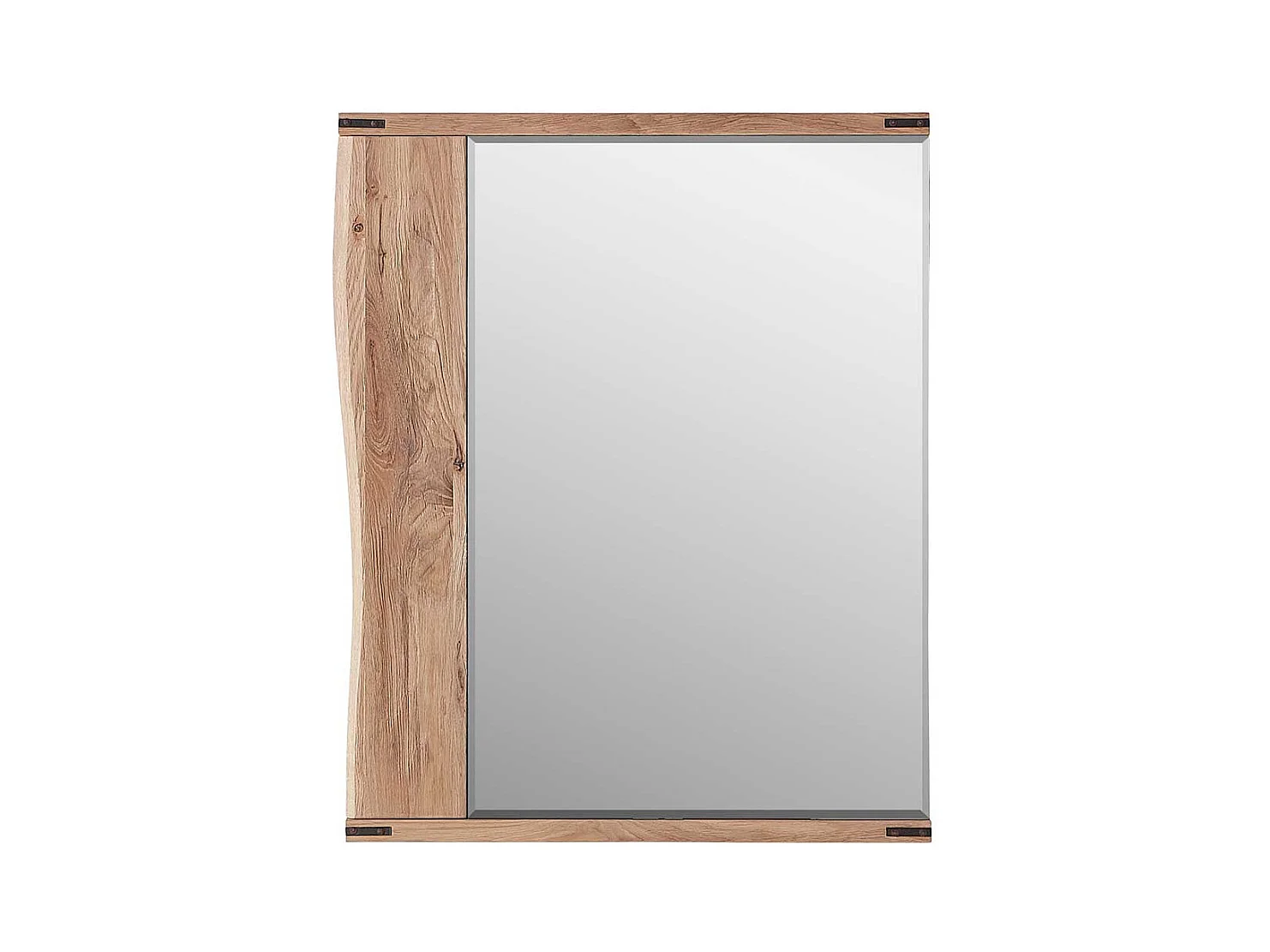 Flurspiegel aus Wildeiche Massivholz 65 cm breit