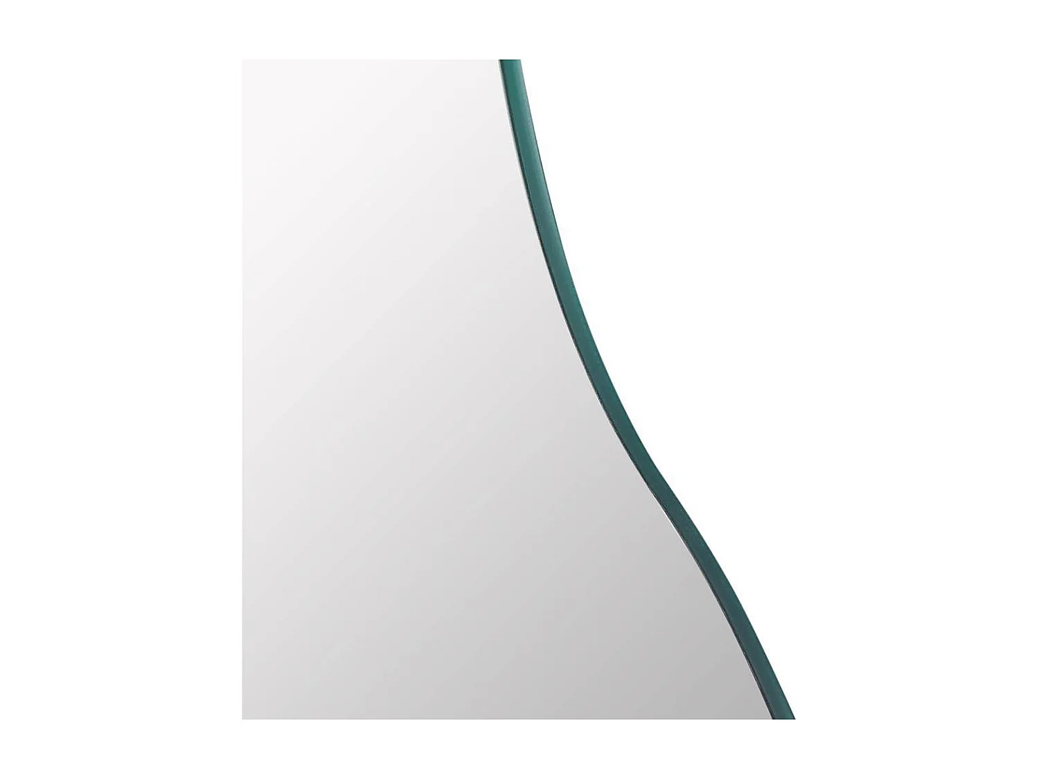 Schlafzimmerspiegel Garderobenspiegel 160 cm hoch in organischer Form