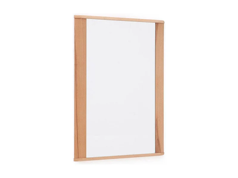 Wandspiegel Flurspiegel in Kernbuchefarben mit Holzrahmen