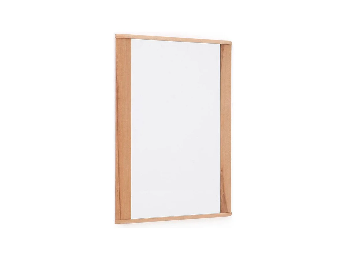 Wandspiegel Flurspiegel in Kernbuchefarben mit Holzrahmen