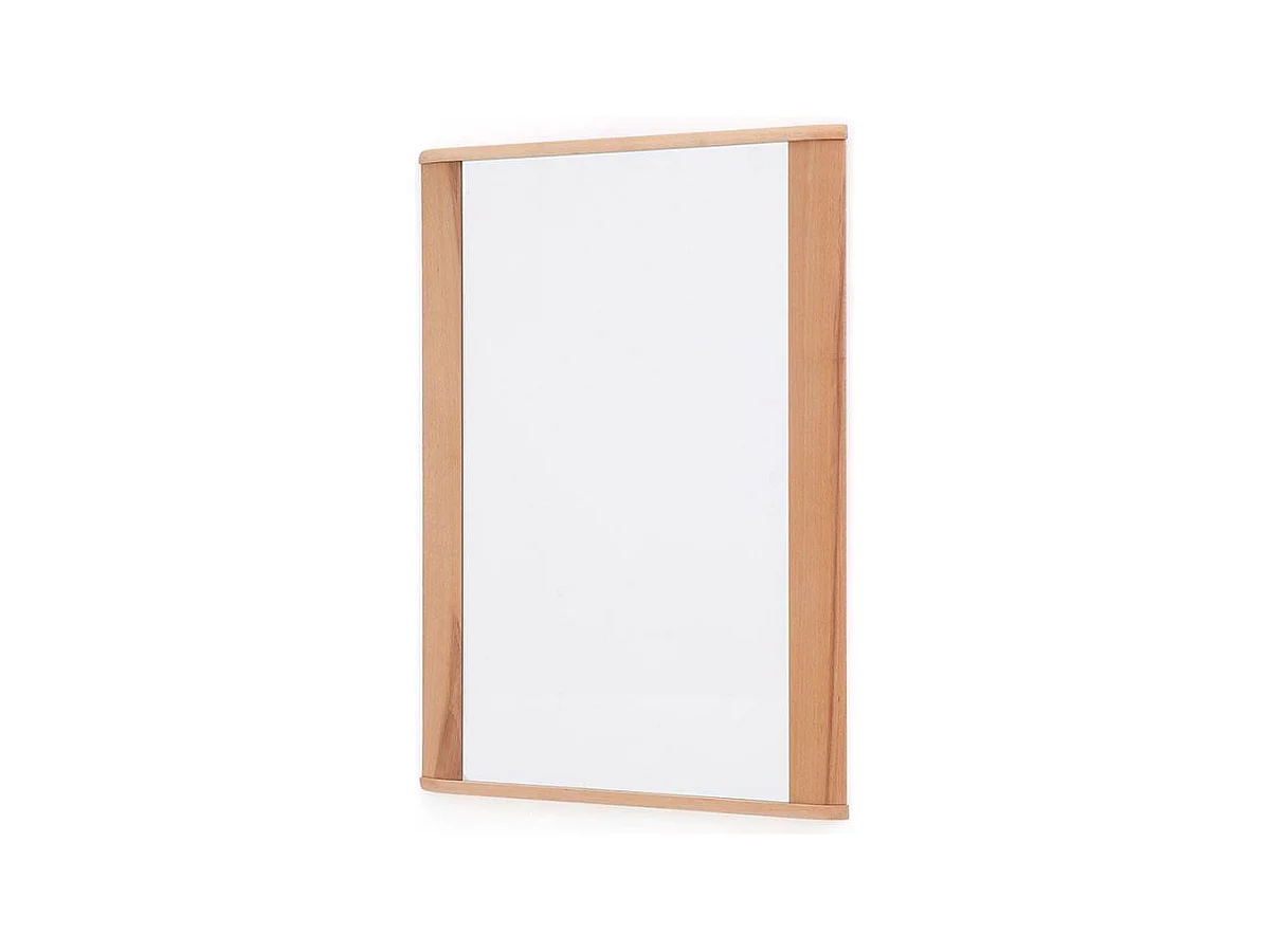 Wandspiegel Flurspiegel in Kernbuchefarben mit Holzrahmen