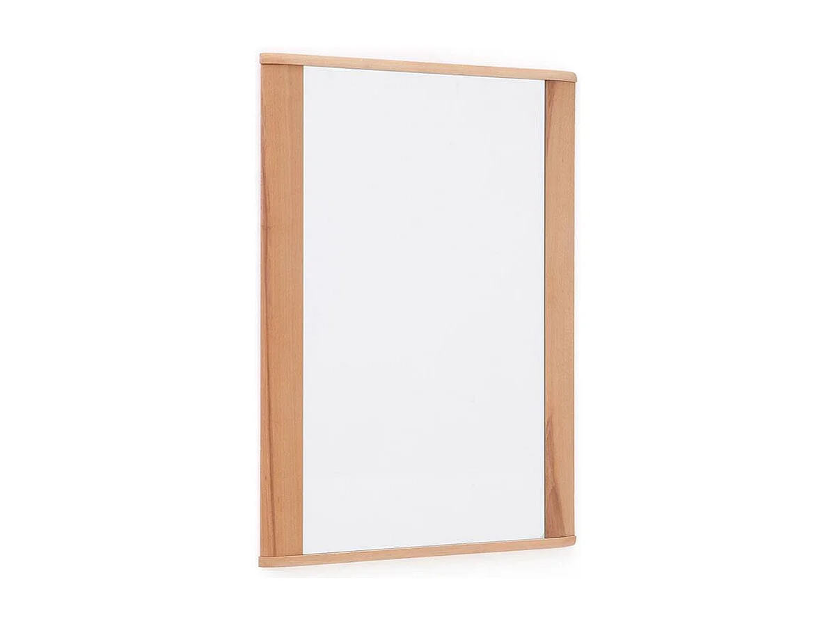 Wandspiegel Flurspiegel in Kernbuchefarben mit Holzrahmen