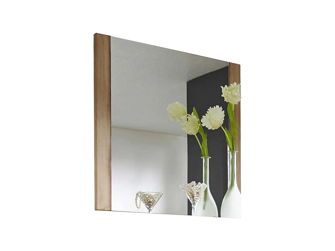 Garderobenspiegel aus Kernbuche massiv 80 cm
