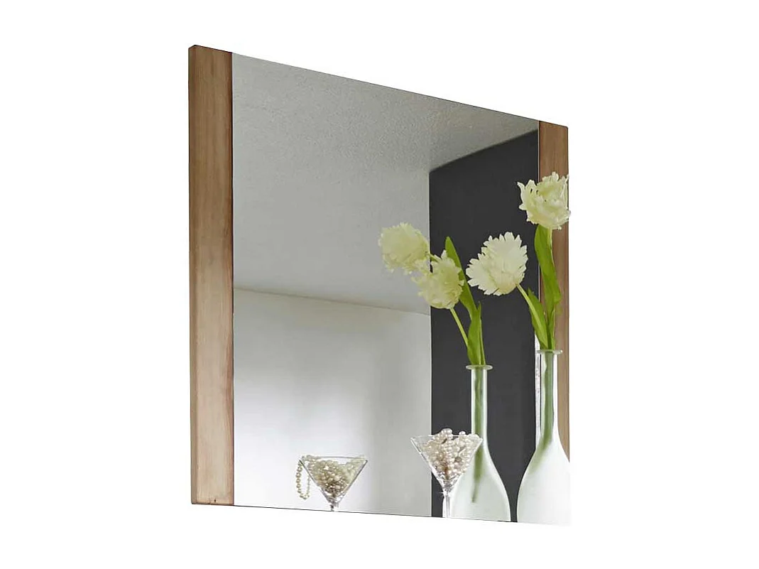Garderobenspiegel aus Kernbuche massiv 80 cm