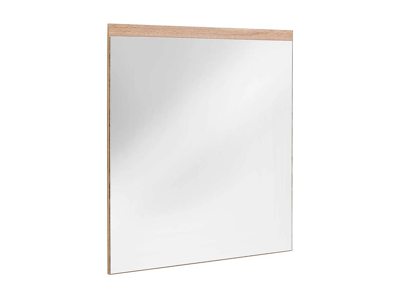 Garderobenspiegel in Wildeichefarben 75 cm breit