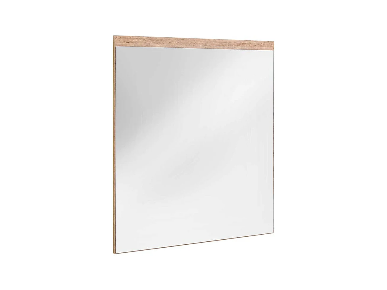 Garderobenspiegel in Wildeichefarben 75 cm breit