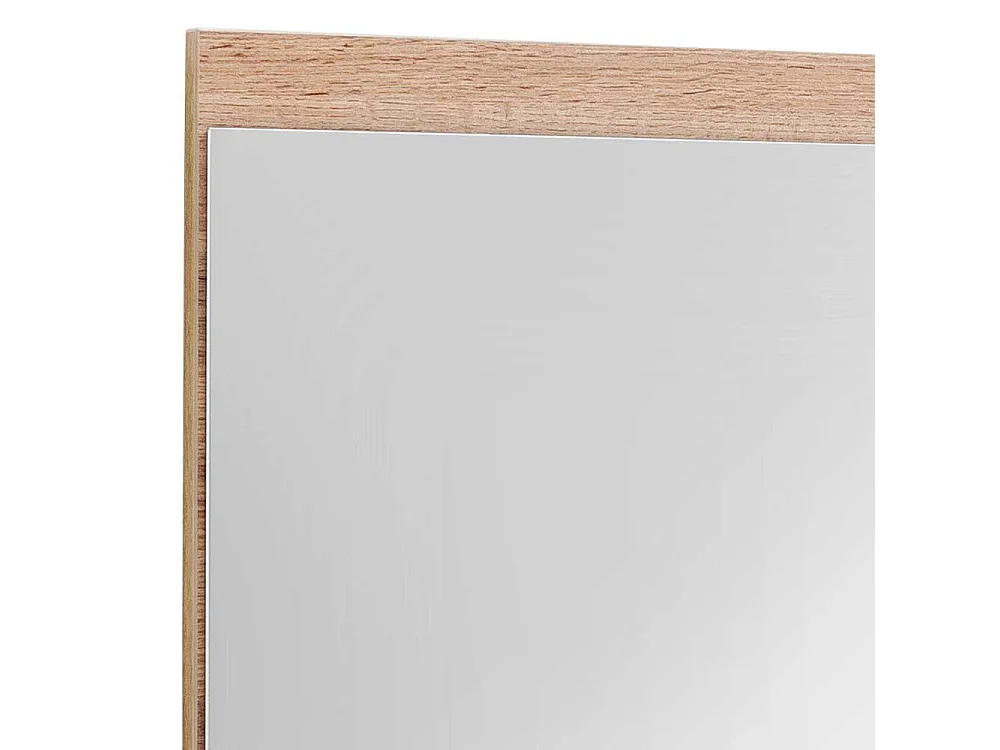 Garderobenspiegel in Wildeichefarben 75 cm breit