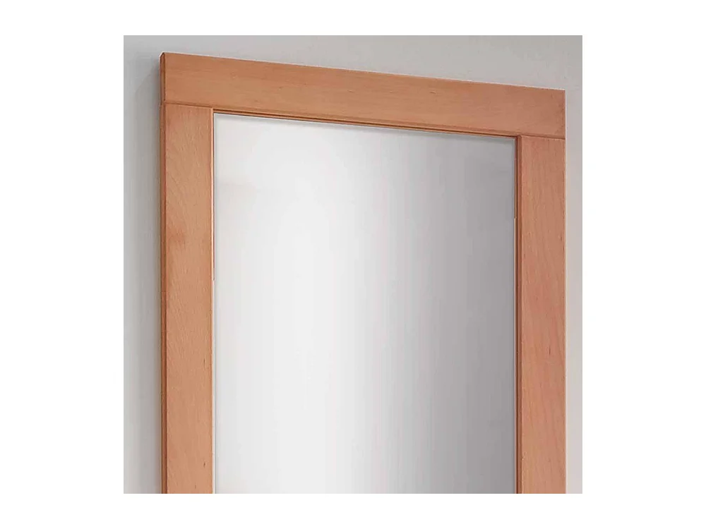 Spiegel aus Buche Massivholz Spiegelglas