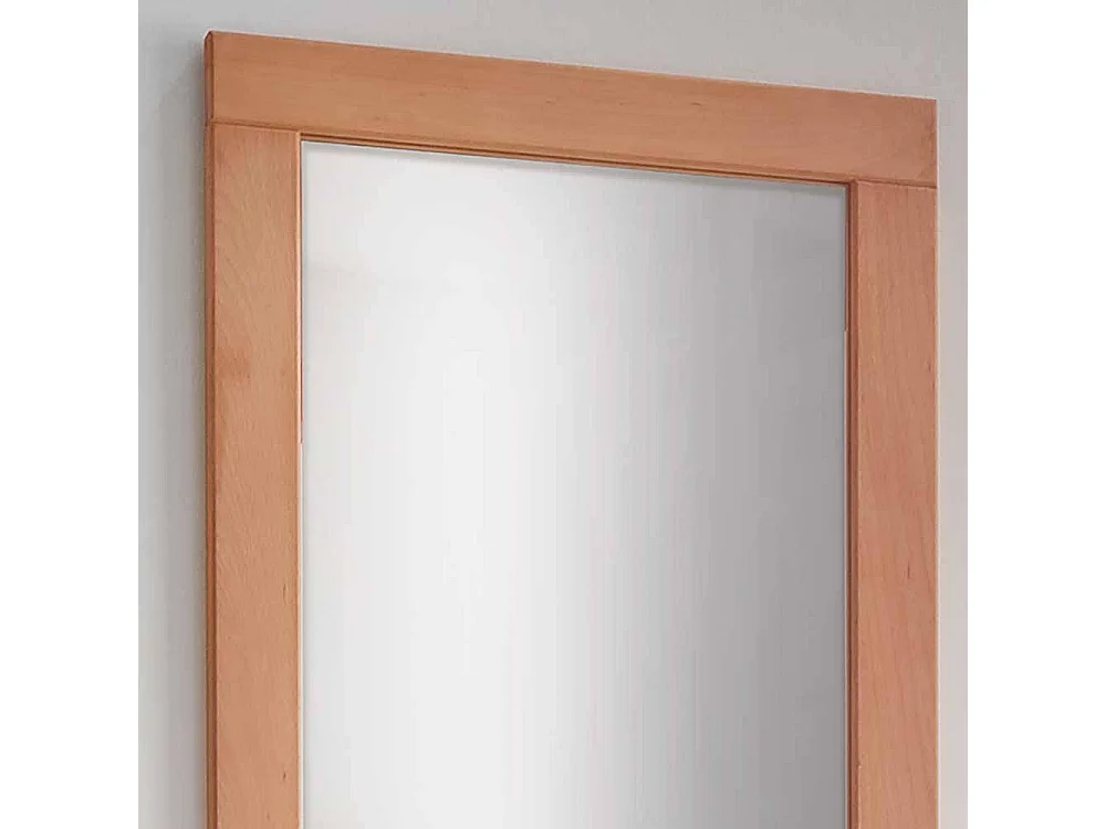 Spiegel aus Buche Massivholz Spiegelglas