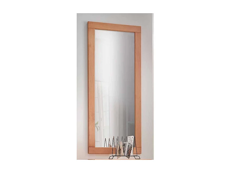 Spiegel aus Buche Massivholz Spiegelglas