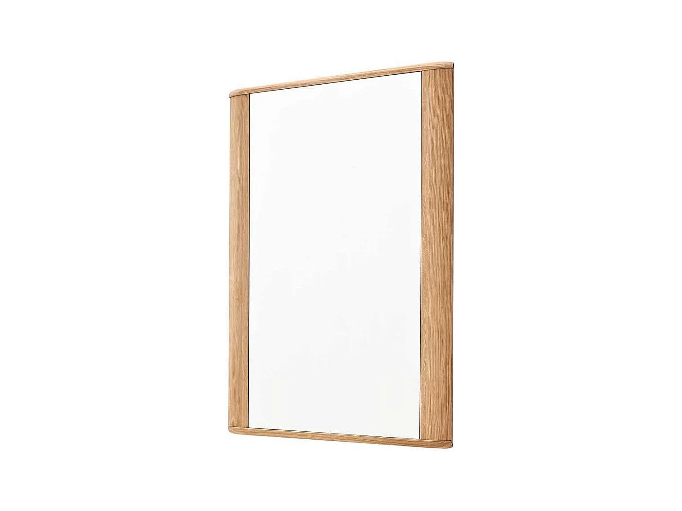 Wandspiegel in Eiche Bianco 65 cm breit