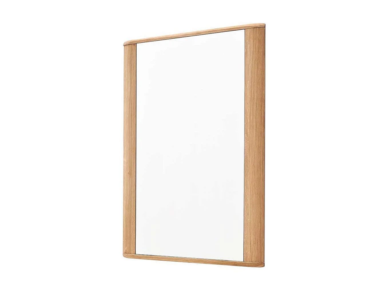 Wandspiegel in Eiche Bianco 65 cm breit