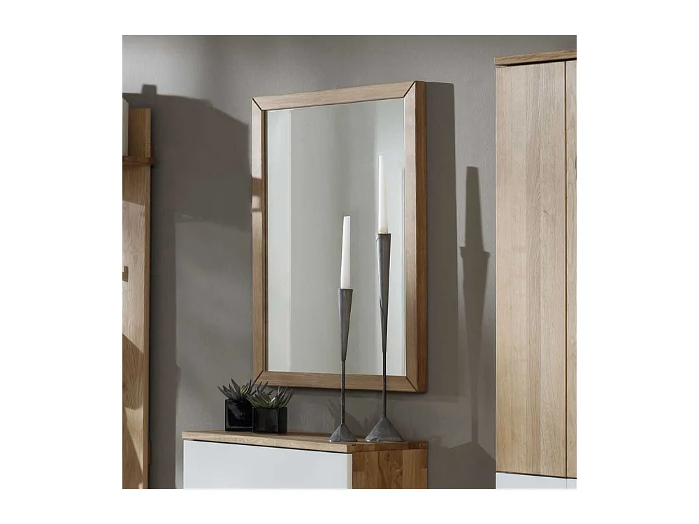 Flurspiegel aus Wildeiche Massivholz 60 cm