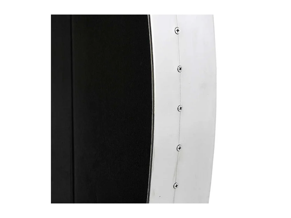 Industry Design Spiegel in Silberfarben Aluminum beschlagen