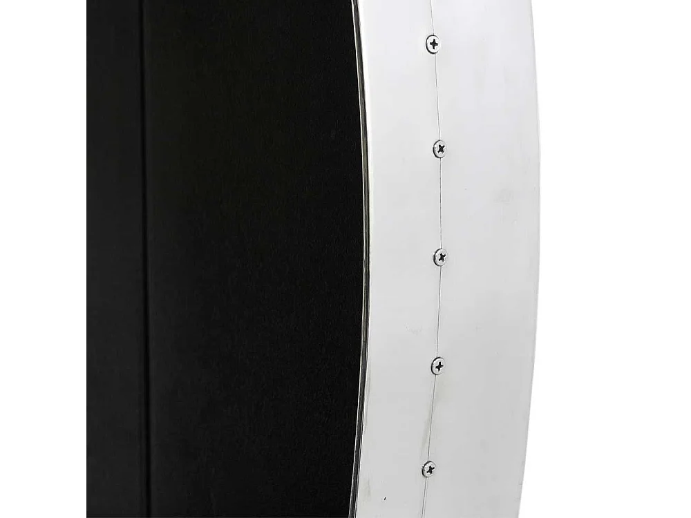 Industry Design Spiegel in Silberfarben Aluminum beschlagen