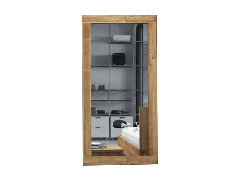 Flurspiegel aus Wildeiche Massivholz natur geölt