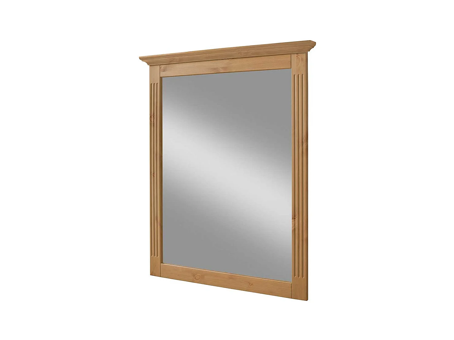 Kiefer Wandspiegel im Landhausstil massiv