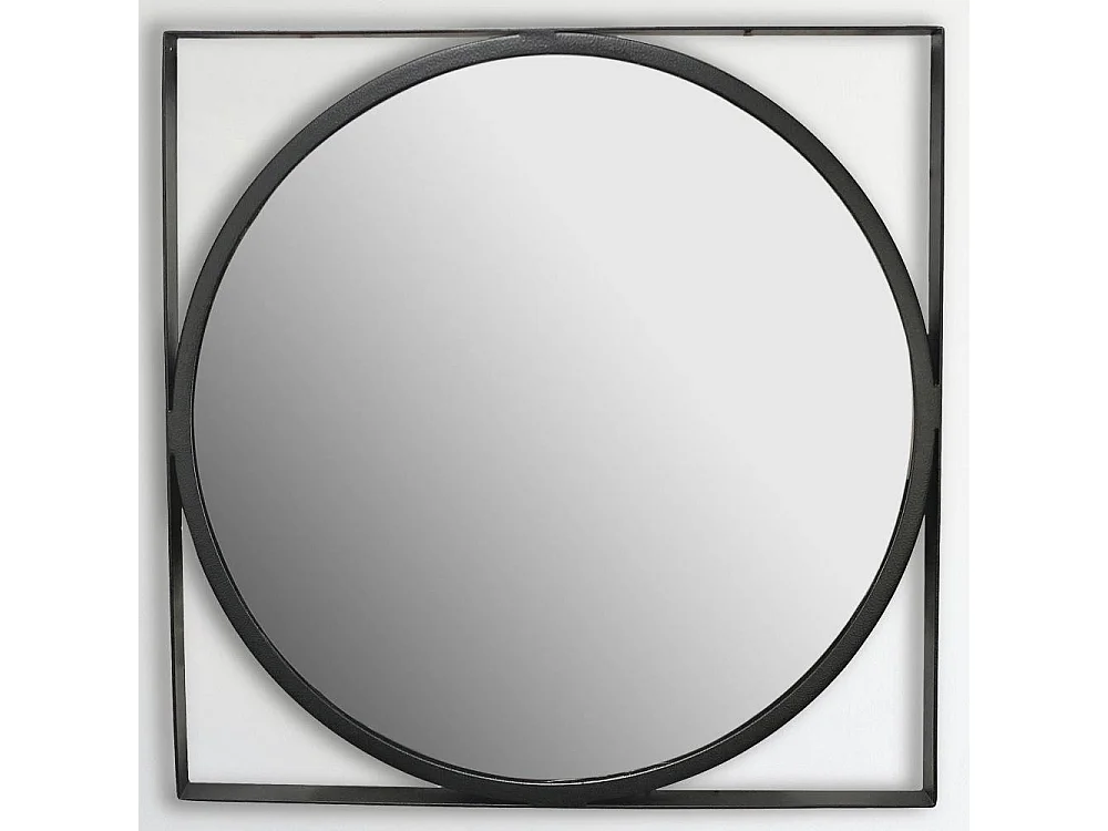 Wandspiegel Glasspiegel mit Metallrahmen für die Wandmontage