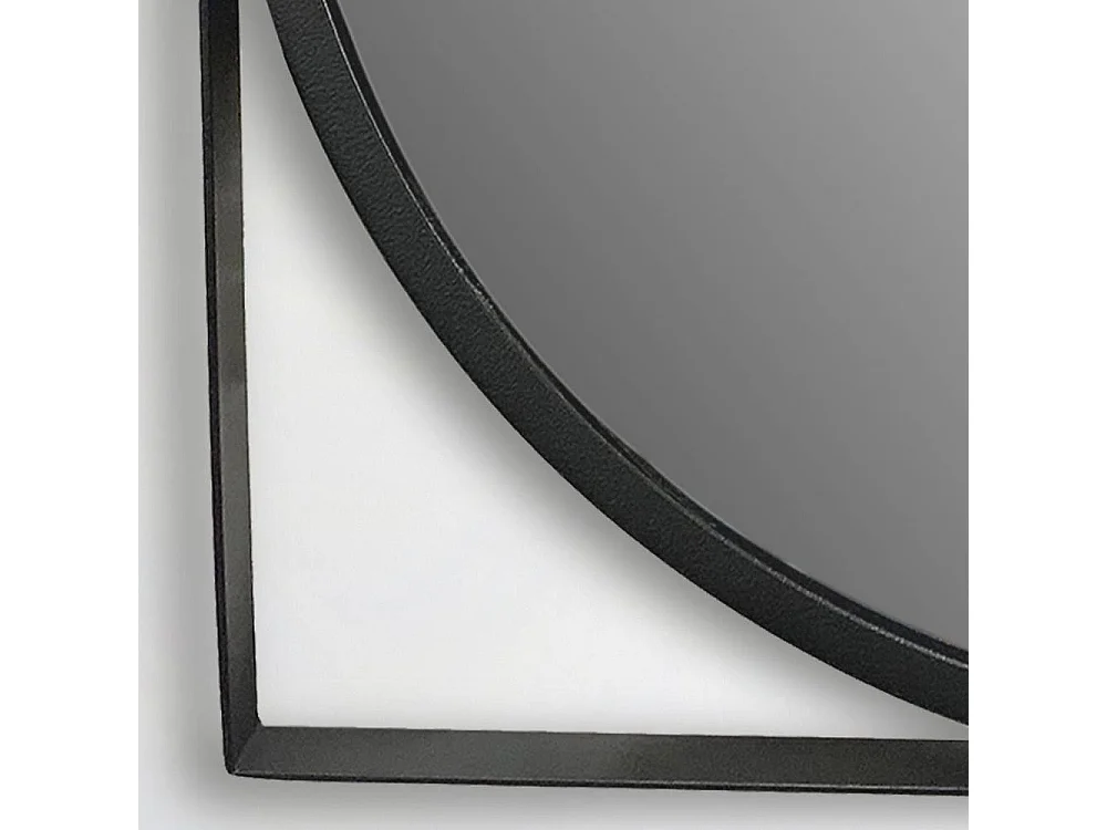 Wandspiegel Glasspiegel mit Metallrahmen für die Wandmontage