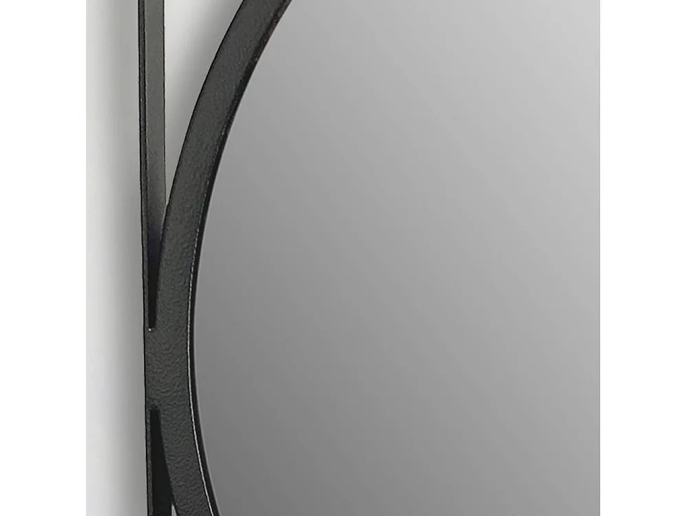 Wandspiegel Glasspiegel mit Metallrahmen für die Wandmontage