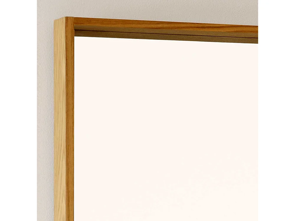 Garderoben Spiegel hängend in Eichefarben 150 cm hoch - 40 cm breit