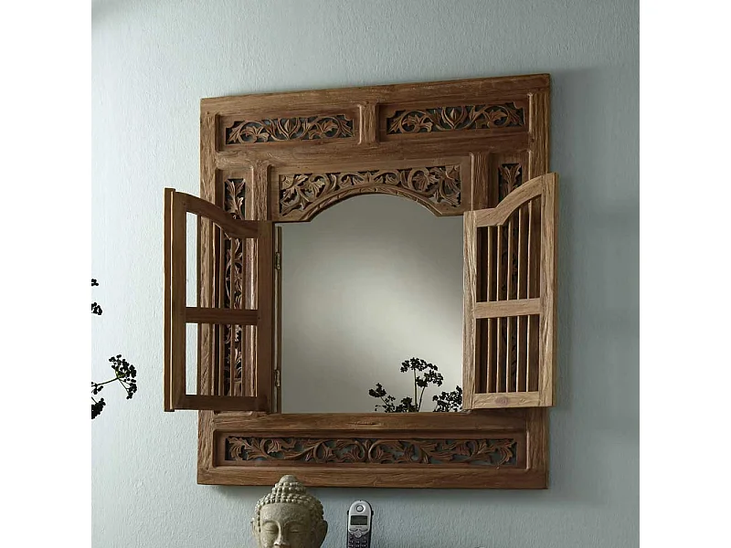 Flurspiegel mit Türen Landhausstil