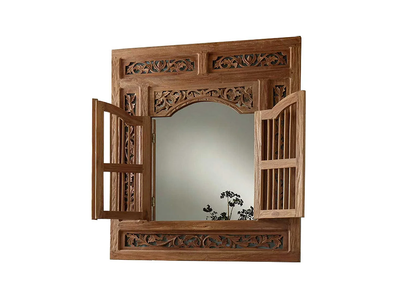 Flurspiegel mit Türen Landhausstil