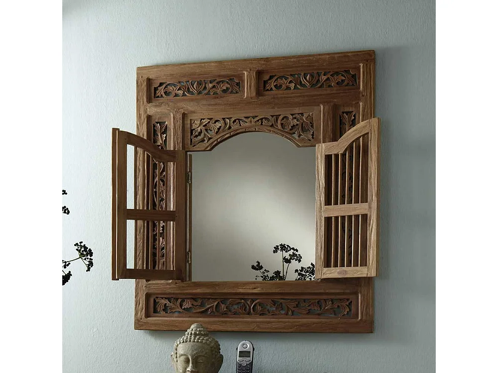 Flurspiegel mit Türen Landhausstil