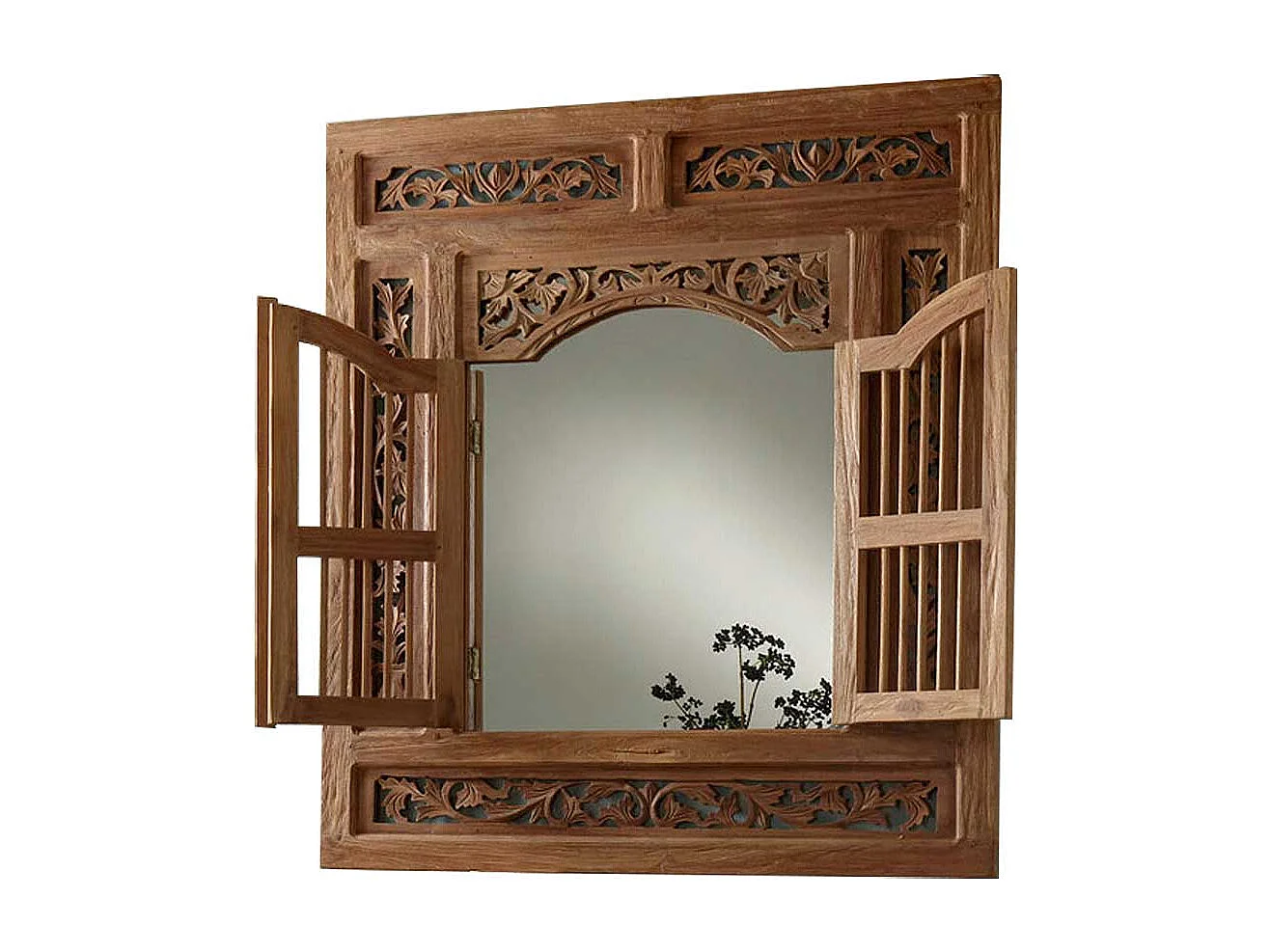 Flurspiegel mit Türen Landhausstil