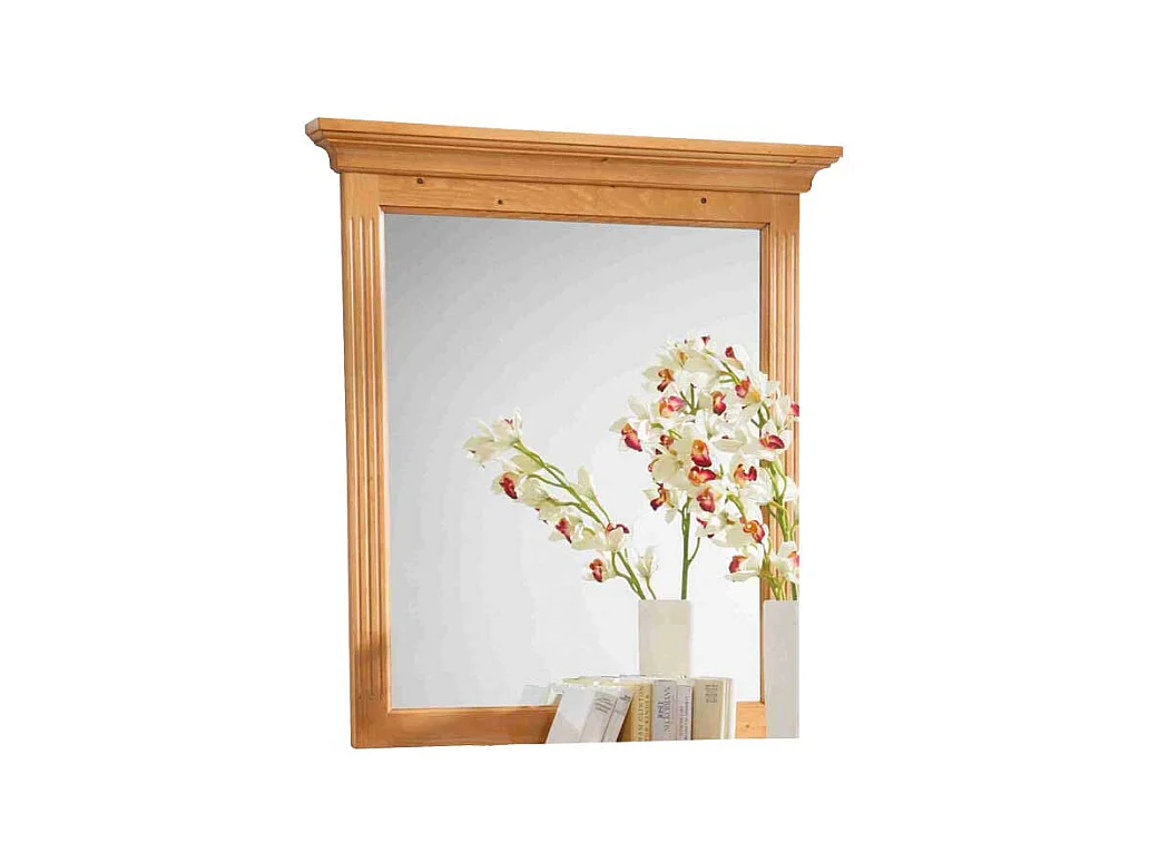 Garderobenspiegel aus Fichte Massivholz Landhaus