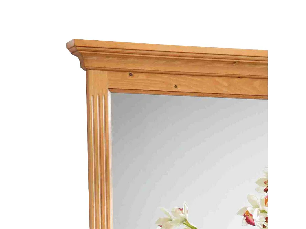 Garderobenspiegel aus Fichte Massivholz Landhaus