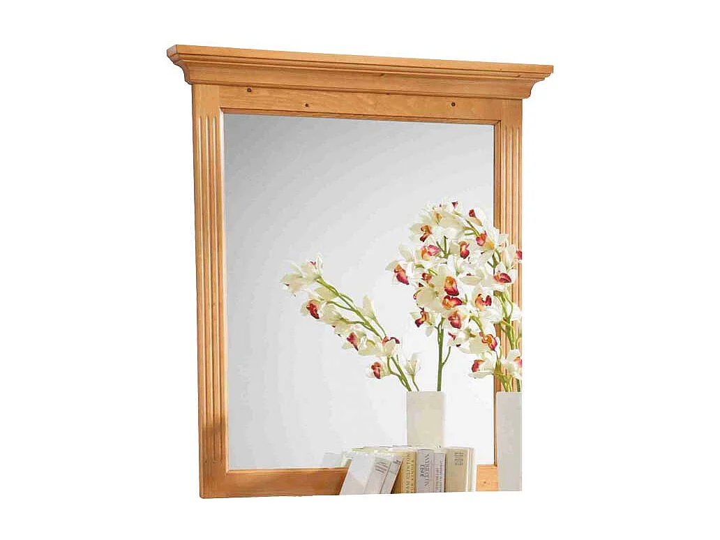 Garderobenspiegel aus Fichte Massivholz Landhaus