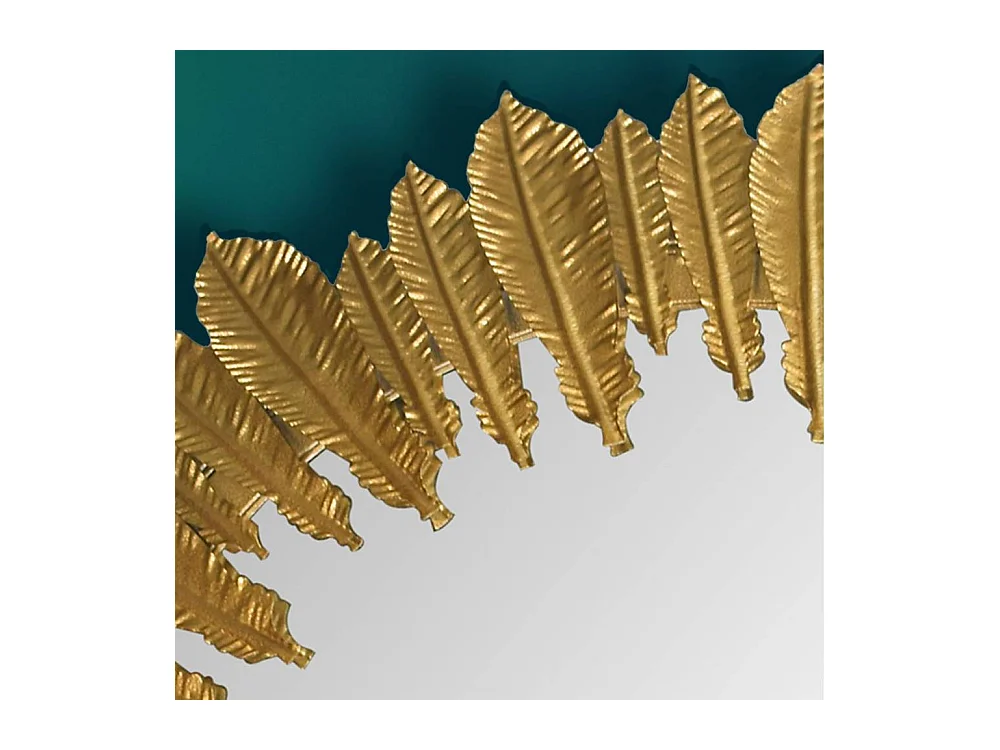 Wandspiegel Glasspiegel in Goldfarben mit Metallrahmen